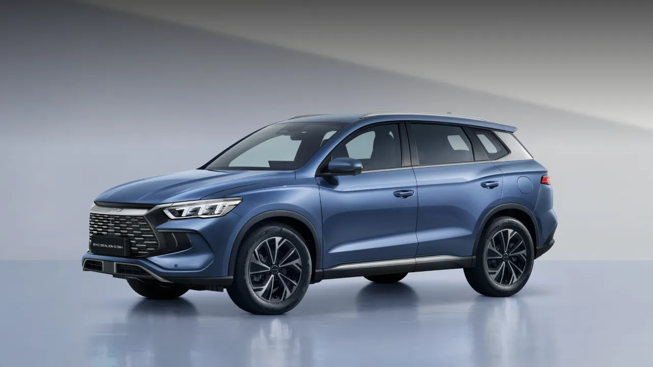 BYD Sealion 5 PHEV, SUV électrique — 62 km d'autonomie WLTP, commercialisée au Maroc