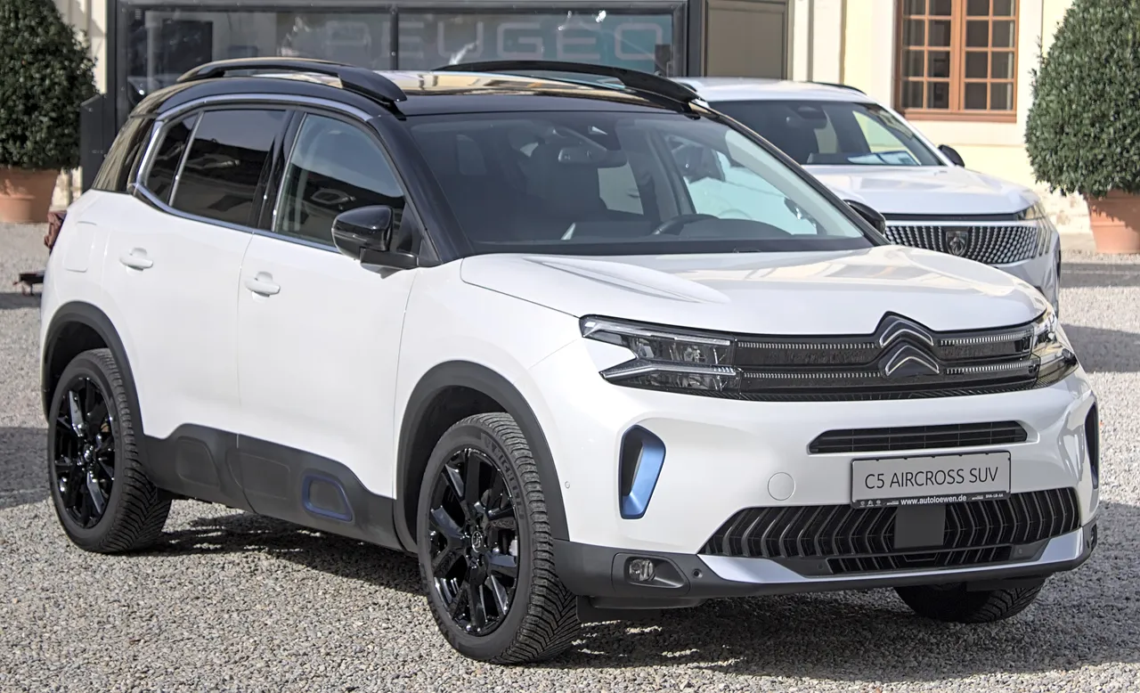 Citroën C5 Aircross, SUV électrique — 681 km d'autonomie WLTP
