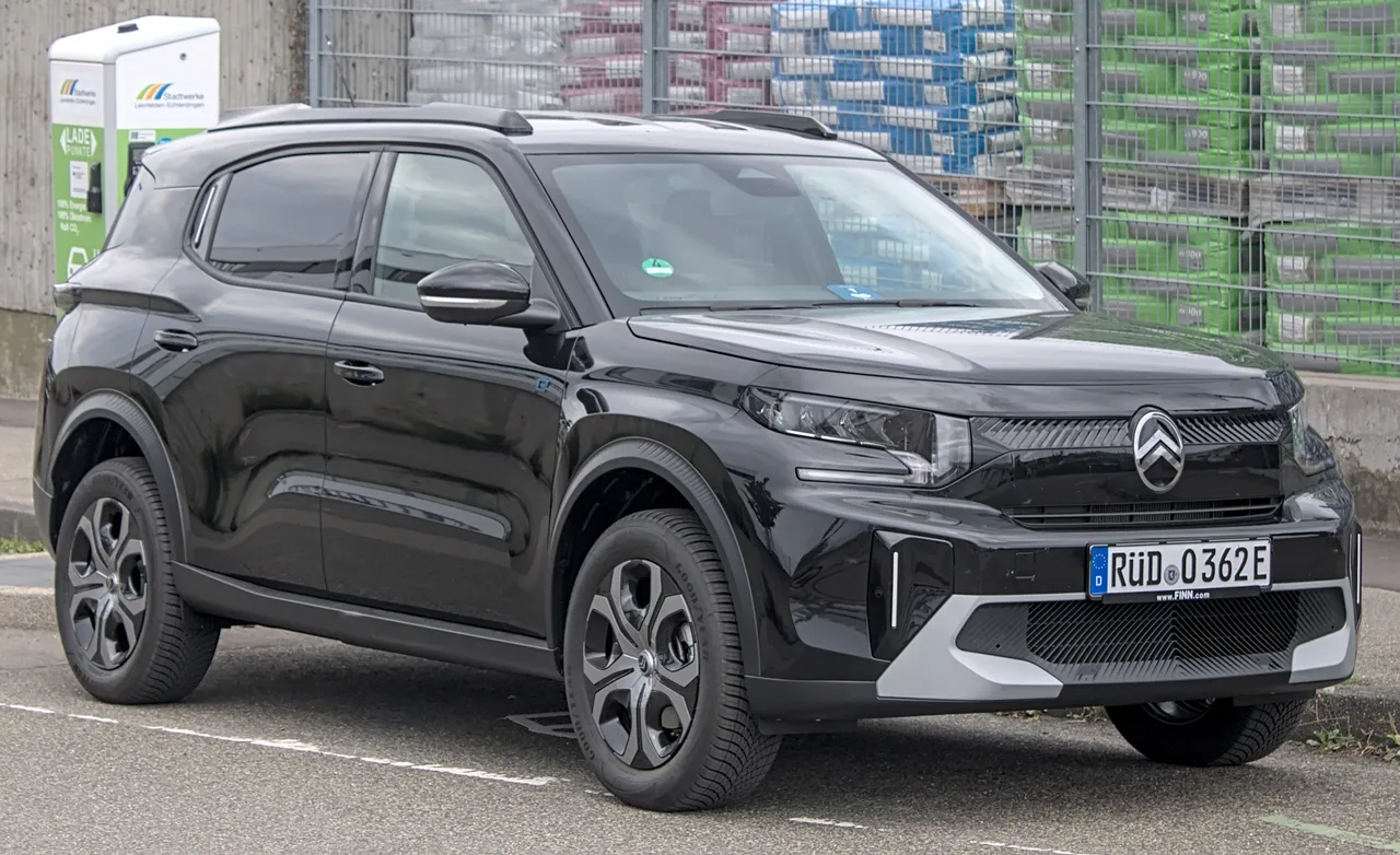 Citroën ë-C3 Aircross, SUV électrique — 307 km d'autonomie WLTP