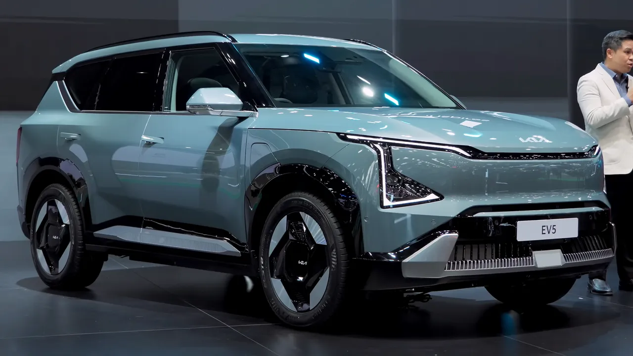 Kia EV5, SUV électrique — 590 km d'autonomie WLTP, commercialisée au Maroc