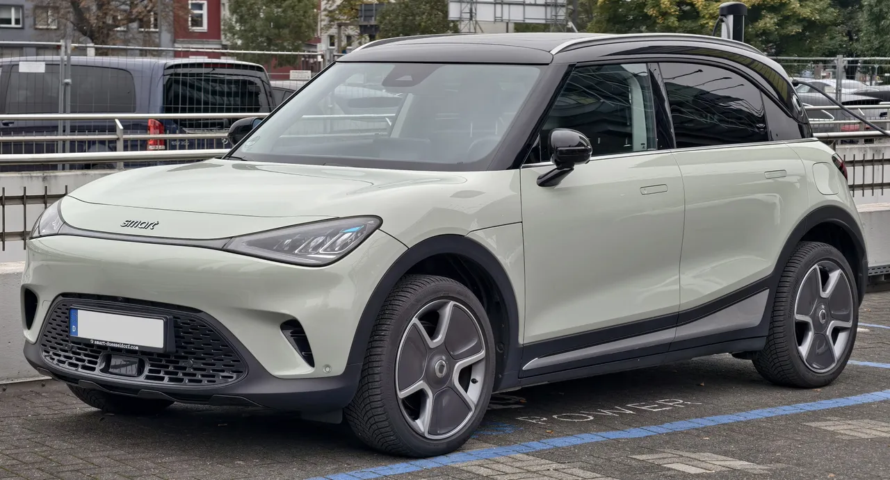 Smart #1, SUV électrique — 400 km d'autonomie WLTP, commercialisée au Maroc