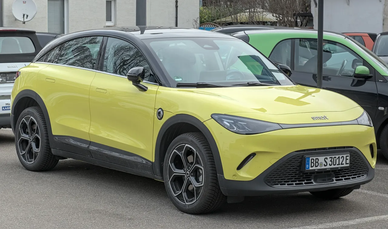 Smart #3, berline électrique — 415 km d'autonomie WLTP, commercialisée au Maroc